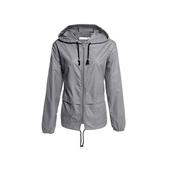 Tejiojio Clearance Rollbacks Women Long Sleeve Solid Thin Skinsuits Hooded Zipper Casual Sport Coat