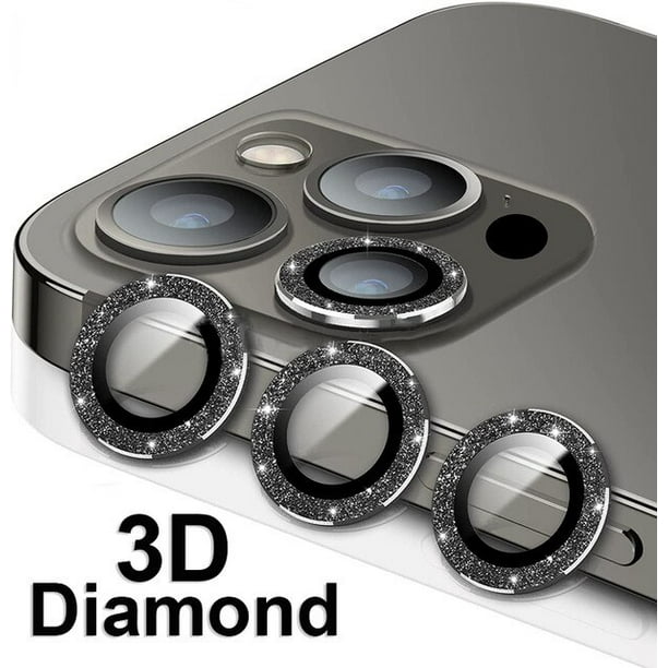 Cristal de protección de lente de cámara para iPhone 14 13 12 11 Pro Max lente anillo de Metal Protector en iPhone 12 13 Mini 14Plus 14Pro Max película Dengxun unisex