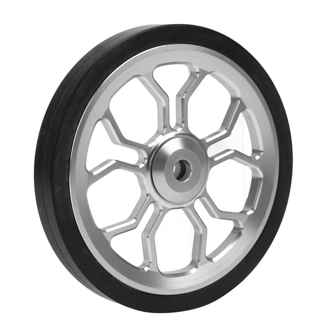Folding Bike Easy Wheel, Aluminum Alloy Bearing Lightweight Easy Wheel for Riding Cycling, Folding Bicycle Easywheel Widened Bearing Easywheel Folding Easy Wheel