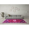 thumbnail image 3 of Ahgly Company Indoor Rectangle Persian Pink Traditional Area Rugs, 4' x 6', 3 of 4