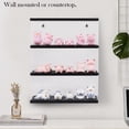 thumbnail image 4 of Shelf Clear Acrylic Display Case with Door WallMounted Display Shelf for Funko Pop Countertop Display Case for Collectible Action Figure Storage Organizer .x.x., 4 of 7