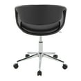 thumbnail image 6 of LumiSource Curvo Upholstered 5-Star Task Chair, 6 of 8