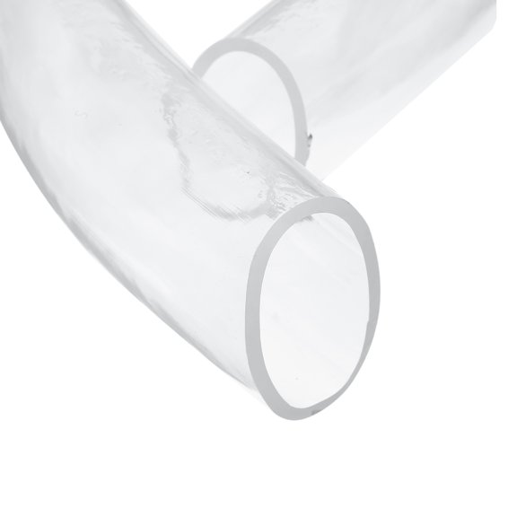 Uxcell Clear Tubing, 50mm ID x 58mm OD - 3ft Tube Lightweight Vinyl Hose, Transparent Flexible Plastic Water Tubing for Air Oil Water Transfer Aquarium Irrigation