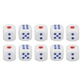 thumbnail image 1 of Game Dice,10pcs 6 Sided Dice Standard Number Dice Standard Game Dice Unbeatable Value, 1 of 8