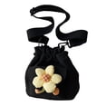thumbnail image 1 of Bolso del cubo bolso del diseño floral de la correa larga de la lona del artículo de la moda del bolso del cordón para el partido ANGGREK Otros, 1 of 8