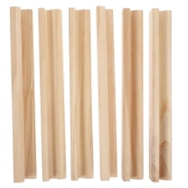 DEEPCRAFF Tile Holders Pine Wood 6Pcs 6.7X0.8X0.7In