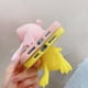 thumbnail image 5 of 1 pieza para iPhone 13 Pro Max Funda para teléfono móvil con descompresión creativa tridimensional 3D Divertida linda Silicona suave Apretón Pequeño pato amarillo Antiestrés, 5 of 5