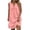Pink, variant on Axiiglly Women's Dresses Sleeveless Button V Neck Linen Mid Dresses 2026 Summer Holiday Flowy Dresses S-3XL