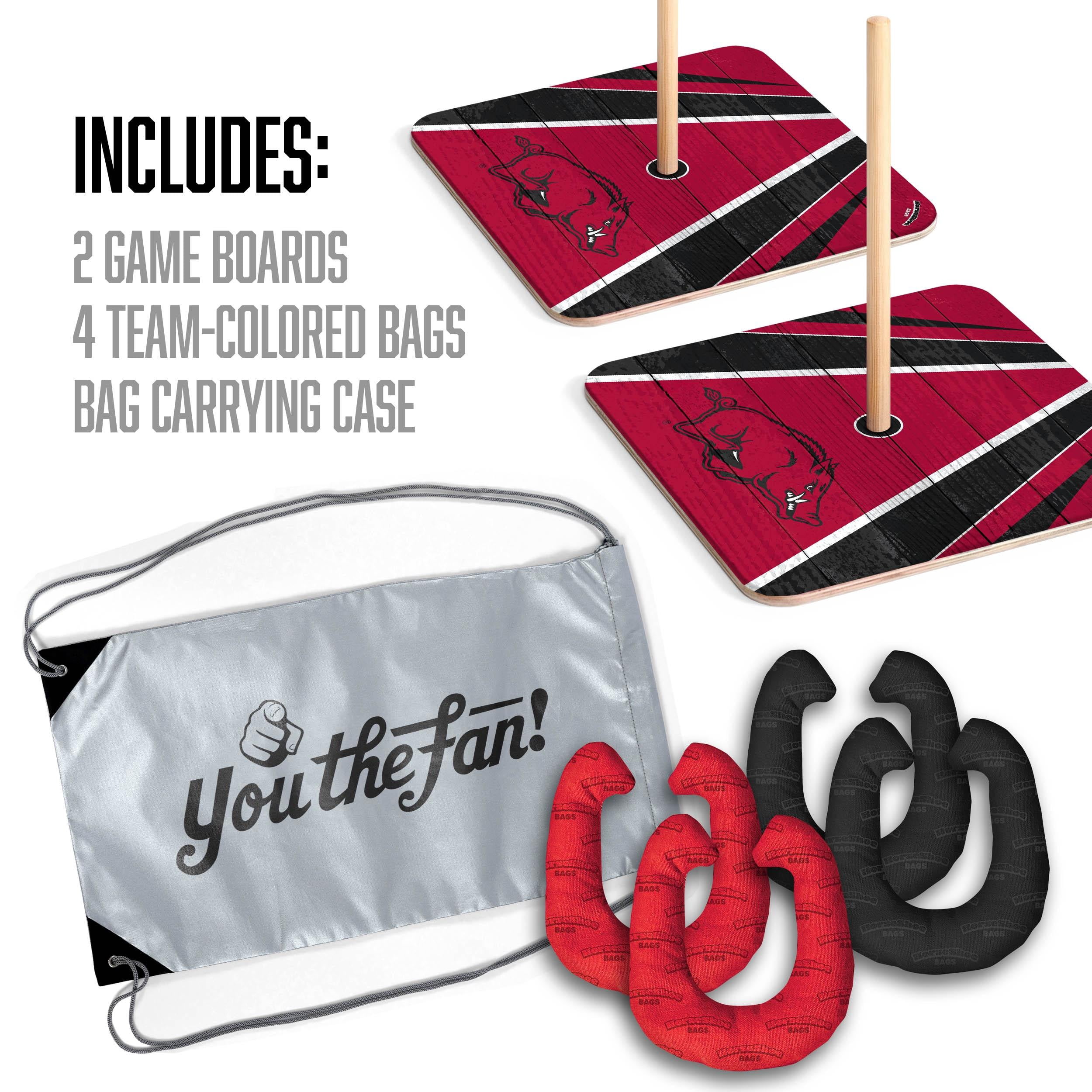 YouTheFan NCAA Arkansas Razorbacks HorseShoe Bags