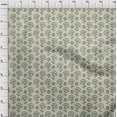 thumbnail image 4 of oneOone Silk Tabby Light Brown Fabric Asian Floral Block Sewing Craft Projects Fabric Prints By Yard 42 Inch Wide, 4 of 4