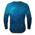 thumbnail image 3 of FAIWAD Plus Size Tops for Men Long Sleeve Button Pullover Casual Slim Comfy Basic Stretch Workout Shirts, 3 of 4