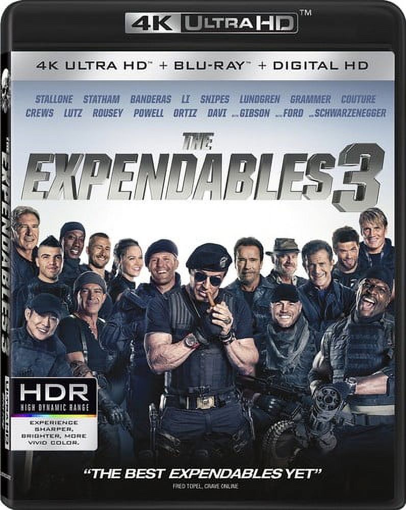 The Expendables 3 (4K Ultra HD), Lions Gate, Action & Adventure