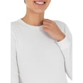 thumbnail image 2 of Fruit of the Loom Women's Crewneck Thermal Underwear Top, 2 of 5