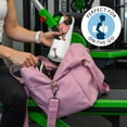 thumbnail image 5 of Dachshund Footprint Bone Hot Yoga Mat Towel Non Slip for Hot Yoga - Quick-Drying Yoga Mat Cover with 4 Corner Pockets with Travel Bag - Hot Yoga Towel Non Slip Grip Moisture Wicking Sweat 70"x26", 5 of 6