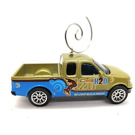 1990 Ford F-150 H2O Surfboards Truck Custom Christmas Ornament 1:64 Diecast