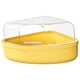 thumbnail image 3 of Contenedor de arena para baño de hámster, caja de arena con tapa transparente, inodoro de Animal PEQUEÑO resistente, baño para hámster, hurón, jerbo, Pequeño Amarillo, 3 of 10
