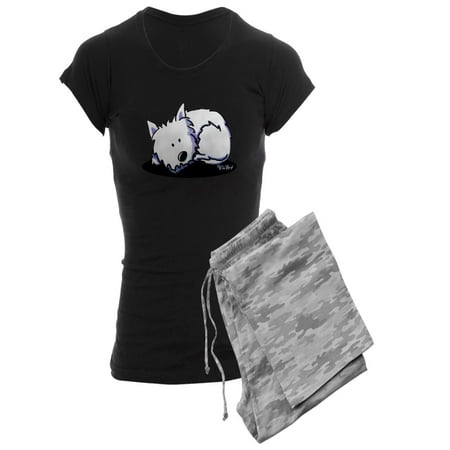

CafePress - Nap Time Westie - Women s Dark Pajamas