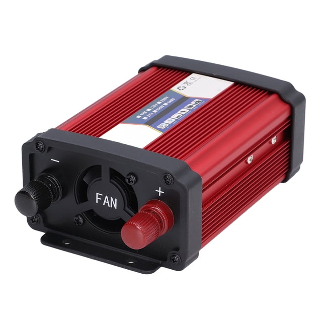 Adaptador De Cargador USB De Onda Sinusoidal Modificado Con Inversor De Coche De 1000 W, aleación De Aluminio Con Ventilador De Refrigeración Incorporado Para Protección Contra