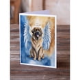 thumbnail image 2 of Leonberger My Angel Greeting Cards Pack of 8 7 in x 5 in, 2 of 3