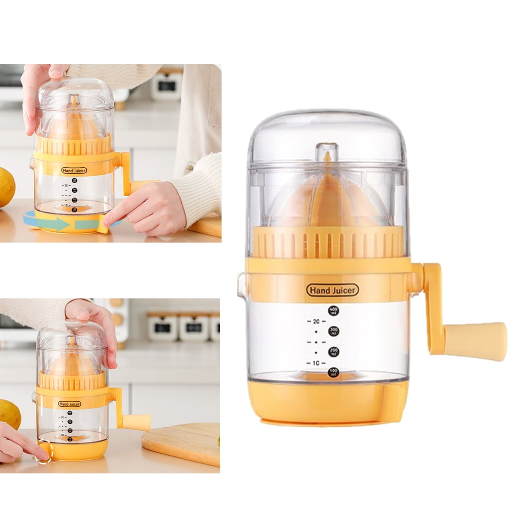 Innovative Mechanical Juices Extractors With Splinters Release And Rotating Base