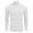 #J250716A10 White, variant on CYiJun George Turtleneck Sweaters for Men Casual Business Slim Fit Basic Knitted Thermal Pullover Sweaters,Sizes M-3XL