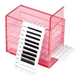 thumbnail image 2 of Rosa 5 capas - caja de almacenamiento de pestañas, 2 of 5