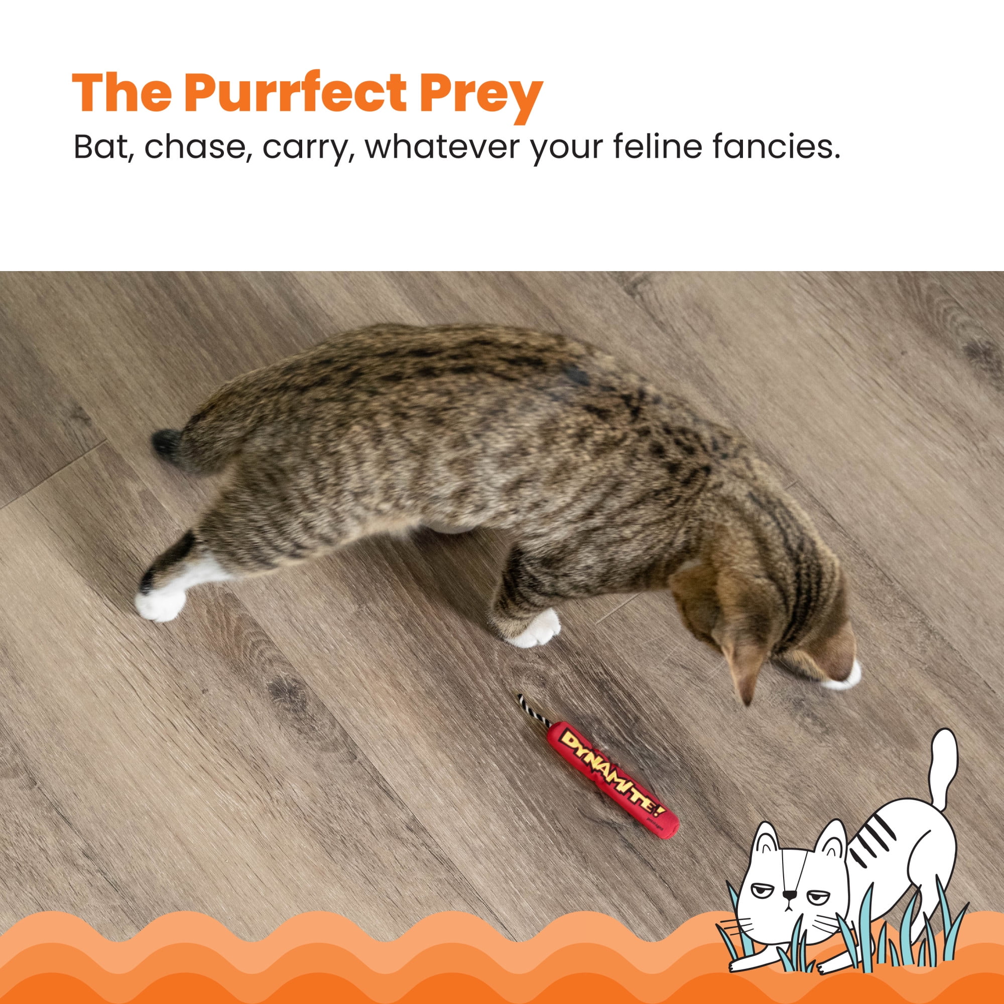 Petstages dynamite cat toy 2025