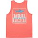 thumbnail image 2 of Camiseta sin mangas Maui & Sons Fish Out of Water para hombre naranja mediana, 2 of 2