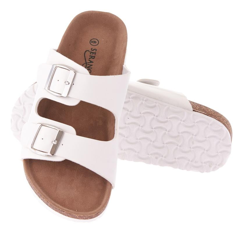 White Womens Sandals - Walmart.com