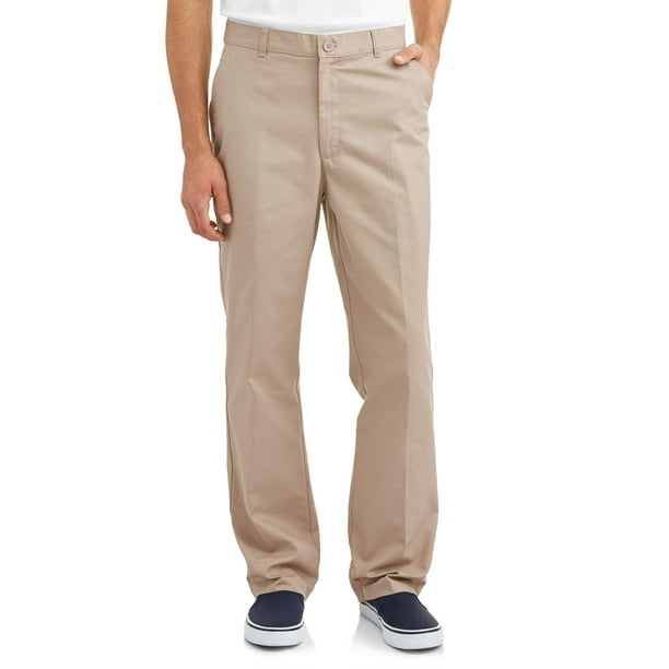 Real School Uniforms Real School Young Men's Uniform Flat Front Pant