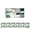Green, variant on 12-Piece Crystal Film Peel and Stick Marble Wall Tiles, 3.9×7.8 Inch Waterproof Oil-Proof Self Adhesive Backsplash, Removable Decor Stickers for Kitchen Bathroom Home Wall Renovation