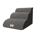 thumbnail image 2 of 3 escalones de espuma para mascotas funda con cremallera extraíble lavable gris Yuyangstore Escaleras de gato, 2 of 8