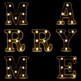 thumbnail image 4 of White LED MARRY ME Letter Lamp for Decor with Romantic Lighting Effects 1 Set, 4 of 5