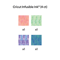 thumbnail image 2 of Cricut® Infusible Ink Transfer Sheet Patterns (4), Watercolor, 2 of 3