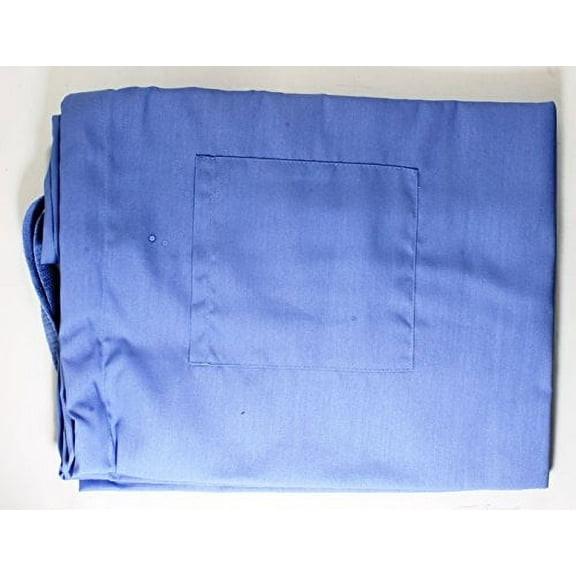 Fundamentals Ladies Mock Wrap Top, Galaxy Blue, 5X