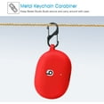 thumbnail image 4 of Fintie Silicone Case for New Beats Studio Buds, Shockproof Earbuds Cover with Keychain Carabiner, Support Wireless Charging (Red), 4 of 7