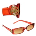 thumbnail image 5 of proSPORT Reading Sunglass Reader Women Amber Lens Red Small Frame NOT BIFOCAL, 5 of 5
