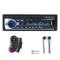thumbnail image 1 of Car Radio Audio 1din Bluetooth Stereo MP3 Player FM Receiver 60Wx4 With Remote Control AUX/USB/TF Card In Dash Kit ,Easy to Install, 1 of 7