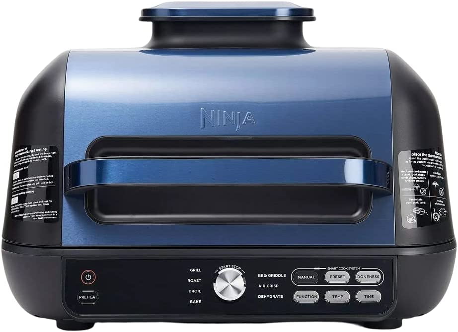 Ninja IG651 QNV Foodi Smart XL Pro 7in1 Indoor Grill/Griddle Combo, use Opened or Closed, with