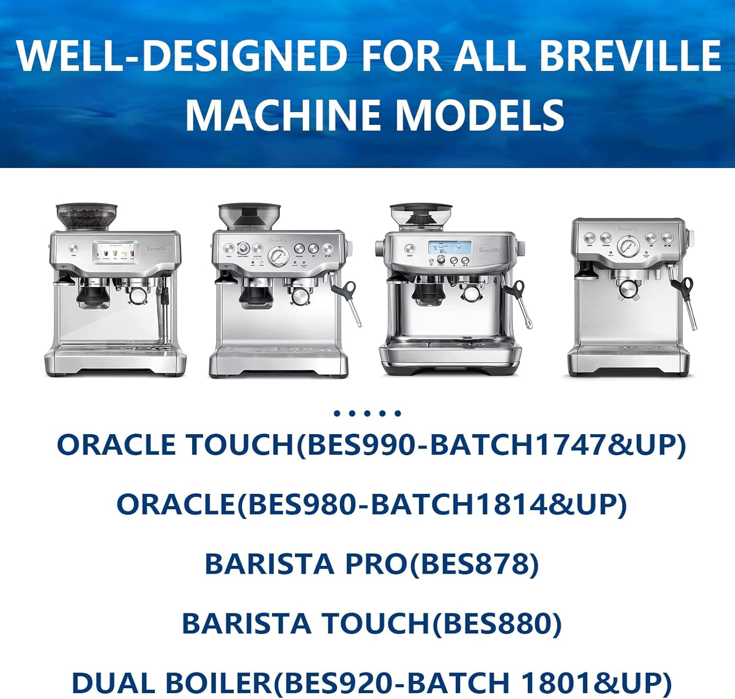 Coffee Machine Water Filter Is Compatible With Breville Sage