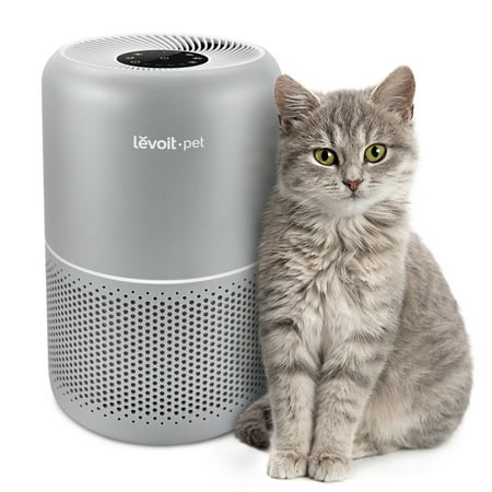 

Levoit Air Purifier Core P350 True HEPA Filters for Pet Hairs Odors Dander Fur Reduce Allergy Symptoms for Large Rooms up to 529 sq. ft. Gray