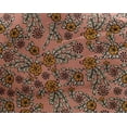thumbnail image 4 of oneOone Georgette Viscose Fabric Leaves & Floral Block Print Sewing Fabric BTY 42 Inch Wide, 4 of 4