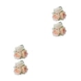 thumbnail image 1 of Matsuzay 2 piezas de decoración de pastel de boda fiesta de plantas de rosas artificiales Type3 NO3, 1 of 6