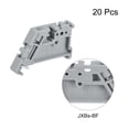 thumbnail image 3 of DIN Rail Mount Terminal Blocks End Stopper Screw Type Clamp Grey EW/35 Pack of 20, 3 of 5