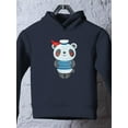 thumbnail image 3 of Cute Sailor Panda Hoodie Toddler -Image by Shutterstock,  5 Toddler, 3 of 4