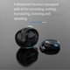 thumbnail image 2 of Smart AI Translation Headset Wireless Bluetooth 144 Languages Black, 2 of 5