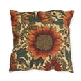 thumbnail image 2 of Outdoor Pillow In Sunflower Pattern, 2 of 4