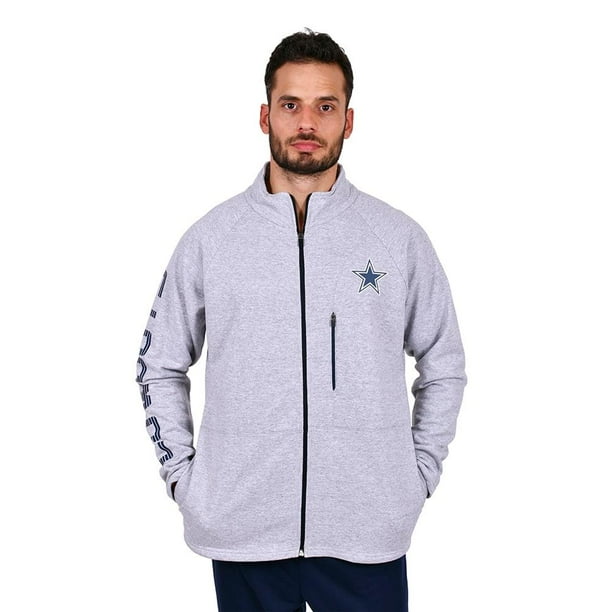 Chamarra Hombre NFL Talla EX Gris Cowboys