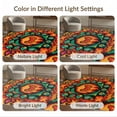 thumbnail image 7 of ODIKA 4'x6' Washable Area Rug Pet Friendly, Non-Shedding Alfombra Pixel Gamer Symmetrical Interlocking Frame Highlights for Bedroom, Reading Nook, 7 of 7