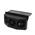 thumbnail image 1 of 1Pcs Solar Power Auto Window Fan Air Vent Cooling Fan Ventilation Cooler Radiator Solar Exhaust Fan With Rubber Stripping Car ,Dual Power Supply, 1 of 7